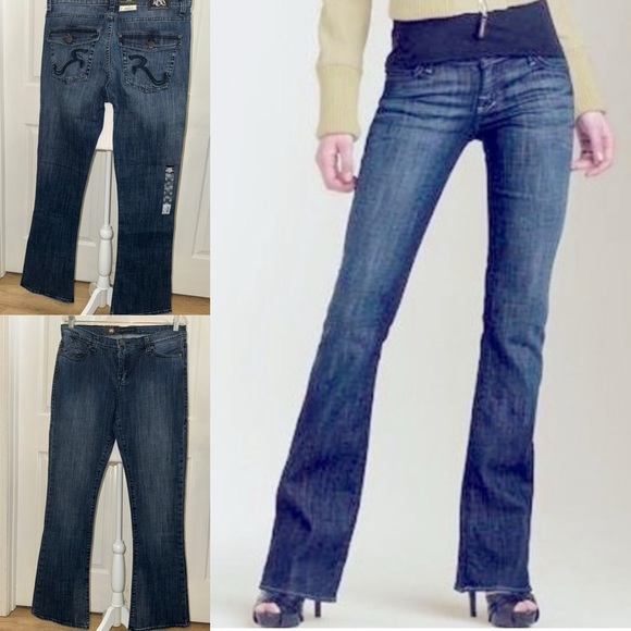 NWT Rock & Republic Kasandra Bootcut Jeans size 12 - Picture 1 of 13